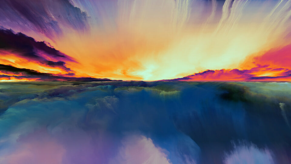 ein Meer des Bewusstseins, das aus Ihrer heutigen Perspektive surreal und traumhaft erscheinen würde