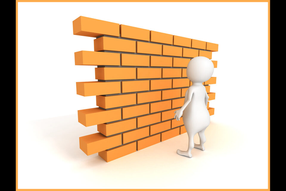 A kind of barrier exists to limit further possibilities from being explored.