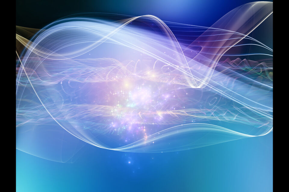 Think of yourself as a cork floating in an ocean of consciousness, bathed in love and light and grace-filled.