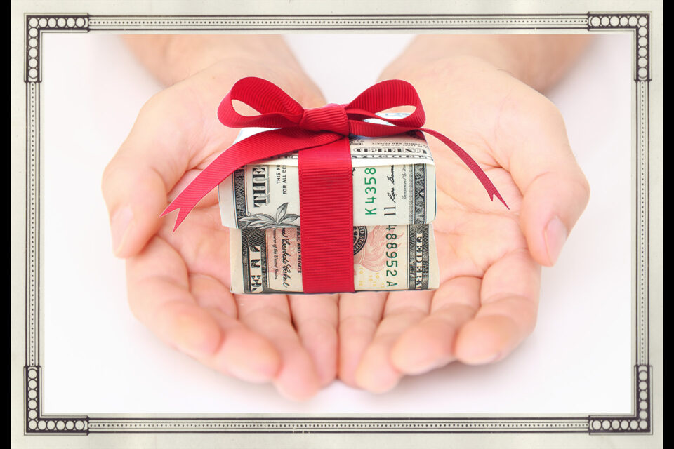 It is an established spiritual principal to give back in some way for whatever one has received.